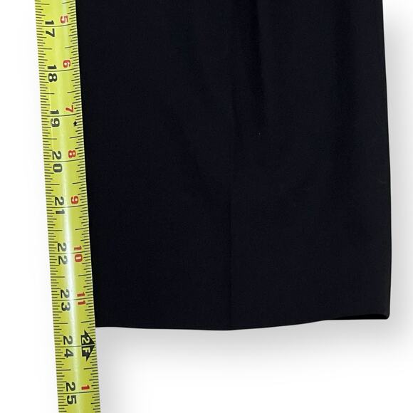 Piazza Sempione Womens Black Trouser Pants Cropped Size 46 IT (US 10) Wool Blend - Picture 9 of 9